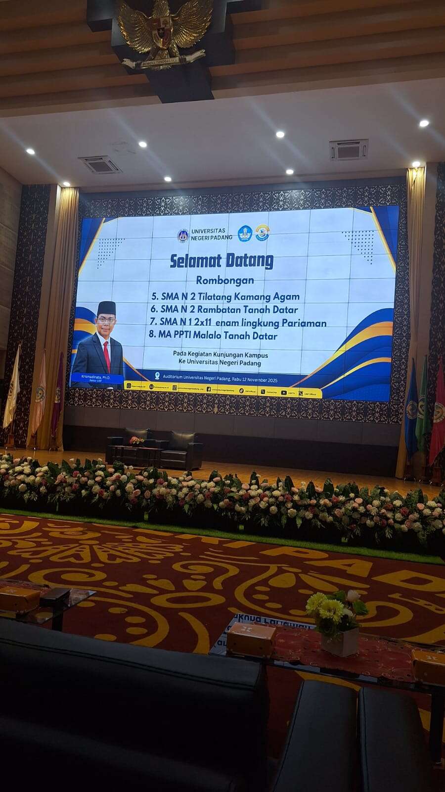 STUDY CAMPUS SISWA SMANDATIKA KE UNP DAN PNP